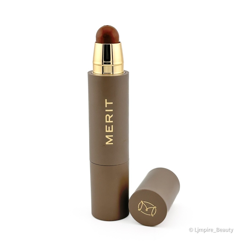 Umber 🆕 MERIT The Minimalist Perfecting Complexion Foundation & Concealer Stick - Picture 5 of 7